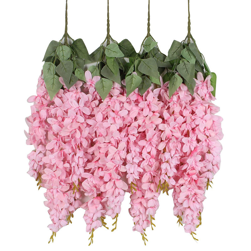 Ophelia & Co. Artificial Silk Vine Wisteria Stem Wayfair